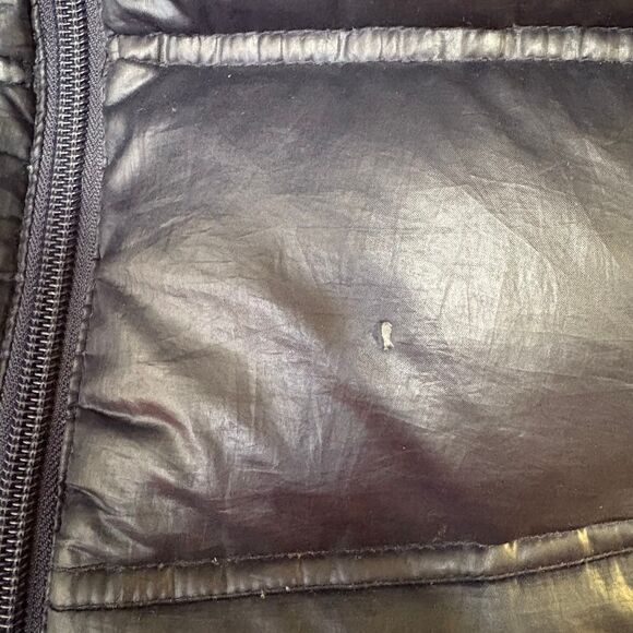 Zara Man Navy Blue, Down Insulated Puffer Jacket with Hood size XL - Picture 9 of 9